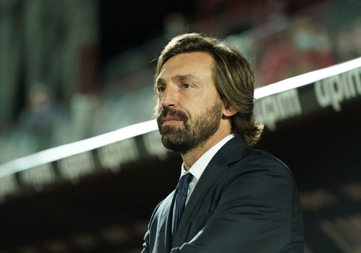 Andrea Pirlo, treinador da Juventus