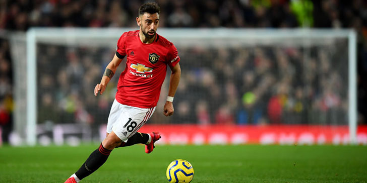 Bruno Fernandes, meio-campista do Manchester United