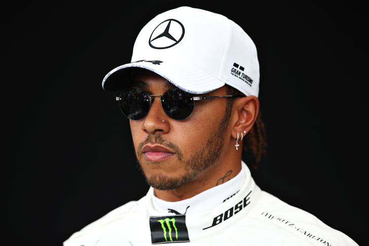 Lewis Hamilton da Mercedes