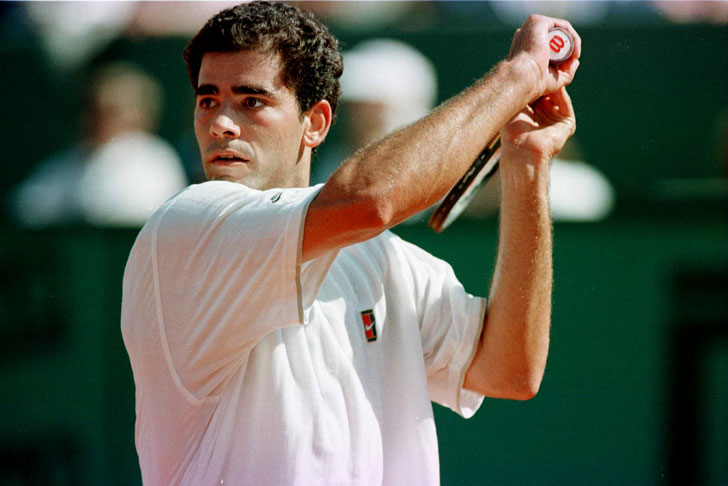 Pete Sampras em acção