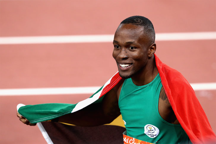 Akani Simbine, velocista sul-africano