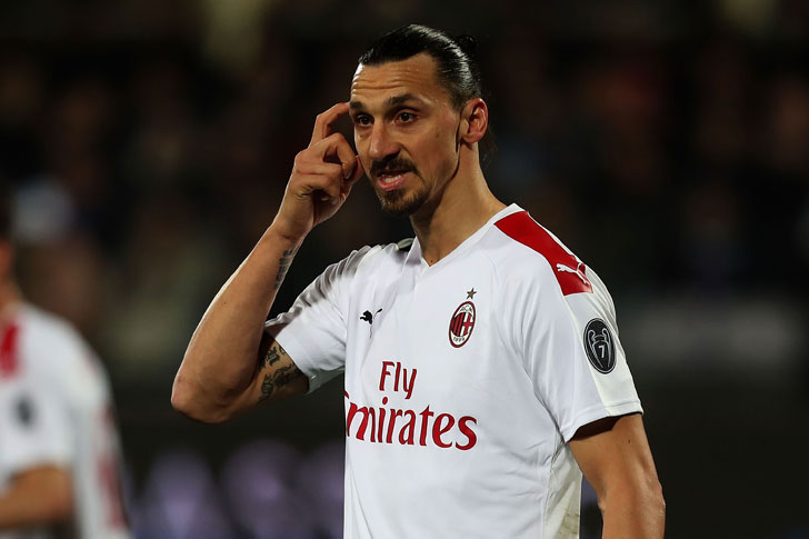 Zlatan Ibrahimovic – Avançado do AC Milan